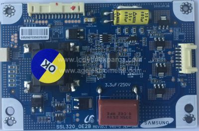 SSL320_0E2B REV0.1 , LTA320HN02 , SN032LD6M181-V2FM , SN032LD18VG75B , Led Driver Board , Led Sürücü Kartı