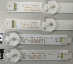 SUNNY , HV480FH2-600 , 3BL-T3884102-L2 , 3BL-T5524102-R2 , 6501L388L00010 , 6501L552R00010 , 55PUK6400 , 48LDV59 , 10 ADET LED ÇUBUK - 2