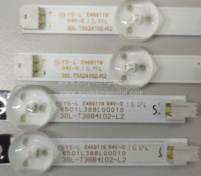 SUNNY , HV480FH2-600 , 3BL-T3884102-L2 , 3BL-T5524102-R2 , 6501L388L00010 , 6501L552R00010 , 55PUK6400 , 48LDV59 , 10 ADET LED ÇUBUK