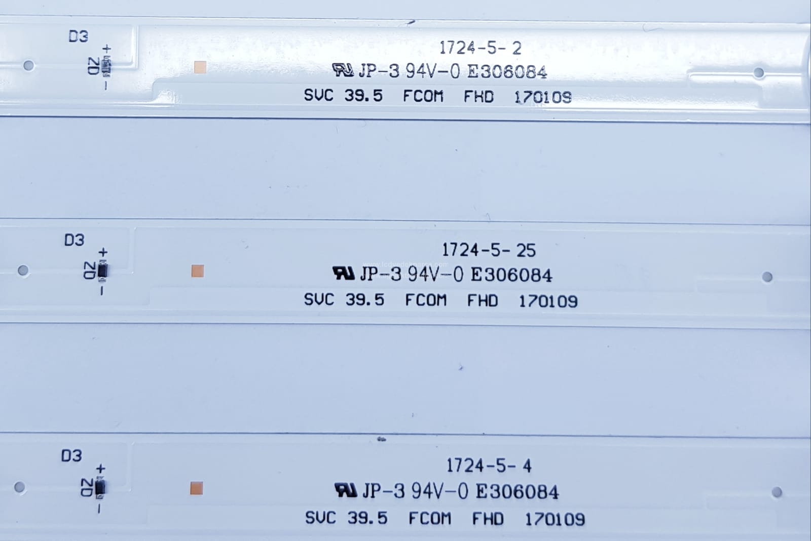 SVC 39.5 FCOM FHD 170109 , SAMSUNG , UE40J5270 , BN95-04268 , CY-JM040BGNV5V , CY-JM040BGNV2V , CY-JM040BGNV5H , UE40M5000 , 3 ADET LED ÇUBUK