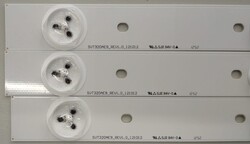 TOSHIBA , 32L2333 , 32L43333 SVT320AE9_REV1.0 , 3 ADET LED ÇUBUK - 2