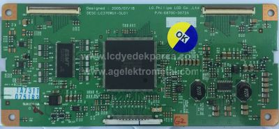 6870C-0072A , LC370WU1 SL 01 , LC370WU1 SL 01 , Logic Board , T-con Board