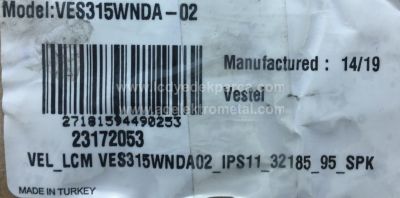 VESTEL , VES315WNDA-02 , VES315WNDB-2D-N02 , 32HA5000, VESTEL 32 inch REV0.2 , 2 ADET LED ÇUBUK