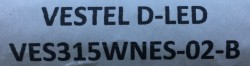 VESTEL , VES490UNDL-2D-N01 , 49DLED_A-TYPE_REV00 , 49DLED_B-TYPE_REV00 , 7 ADET LED ÇUBUK - 2