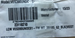 VESTEL , VES390UNDC-01 , 39PF3025D 39 LED TV , 39226B FHD , LG INNOTEK 39FHD-C NDV REV0.2 , A TYPE , C TYPE , 5 ADET LED ÇUBUK - 2