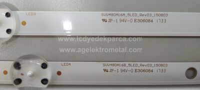 VESTEL , VES480UNDS-2D-N11 , VES480UNDS-2D-N12 , SVV480A16A_5LED_Rev03 , SVV480A16B_5LED_Rev03 , 48HL , 48SC7600 , 6 ADET LED ÇUBUK