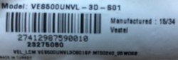 VESTEL , VES500UNVL-3D-S01 , VES500UNVL-S01 , VES500UNVA-2D-S01 , 50PF7175B , 50inch 7020PKG 72EA REV1.0 , REV 0.4 1 ADET LED ÇUBUK - 2