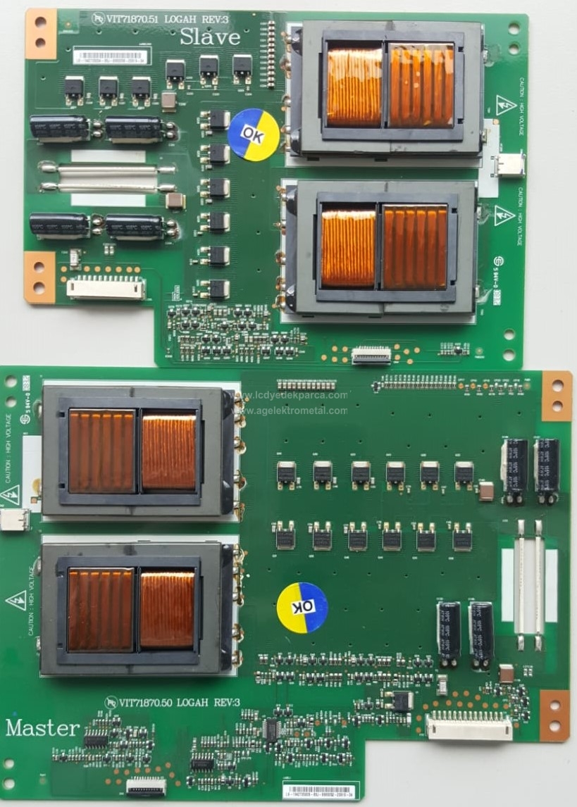 VIT71870.50 , VIT71870.51 ,REV:3 ,Inverter Board