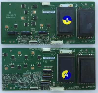 VIT71872.50 REV:0 , MASTER , VIT71872.51 REV:0 , SLAVE , T420HW02 V0 , TV106-521B , AUO , Inverter Board