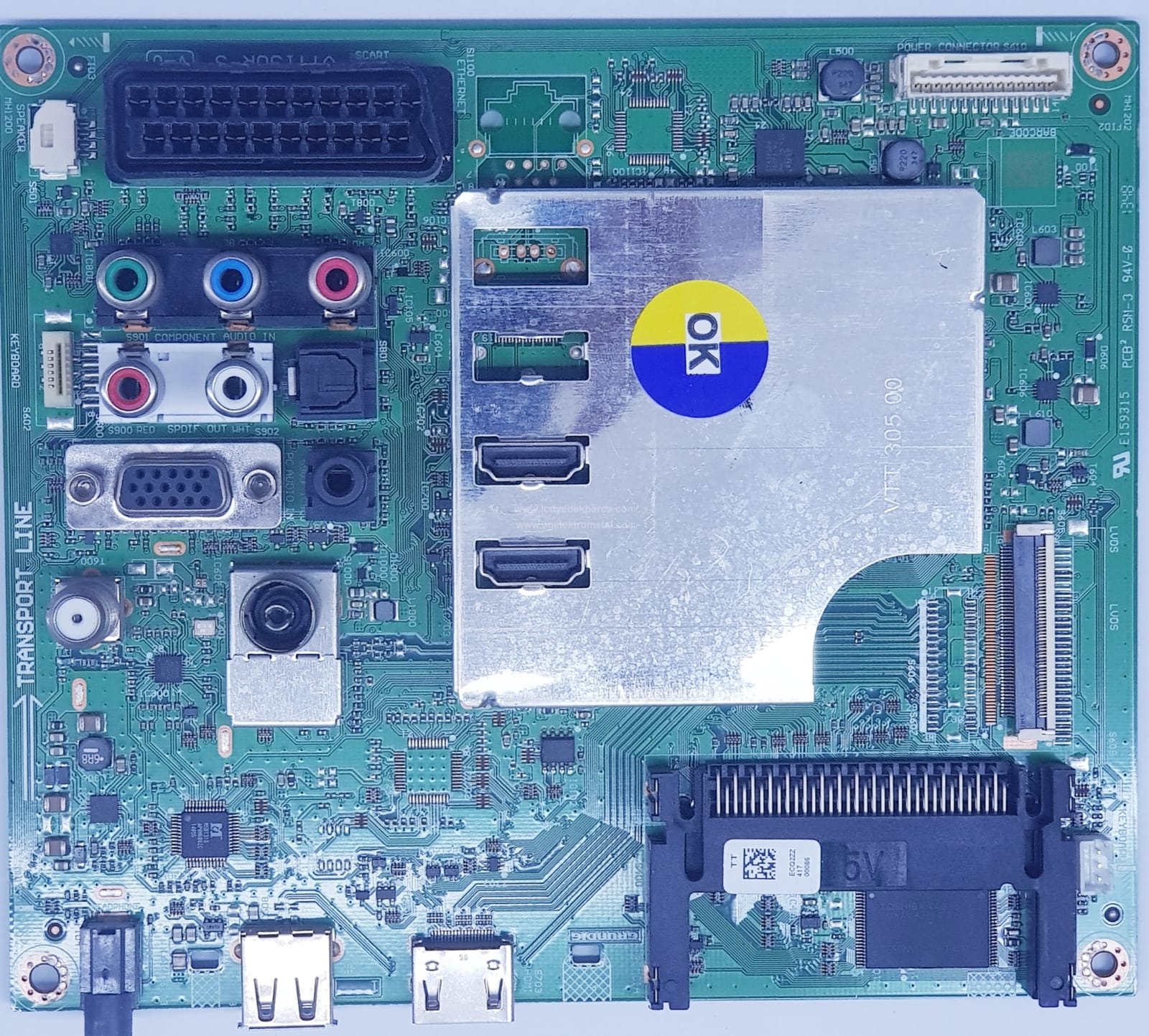 VTT190R-2 , ECQ2ZZ , ARÇELİK , 40LB6333 , VXM400AR02 , Main Board , Ana Kart
