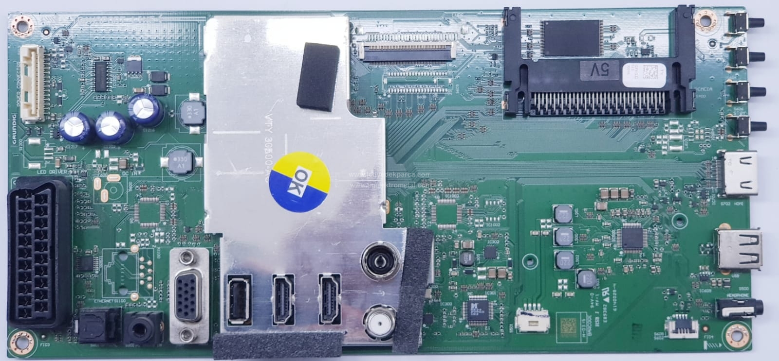 VTY190R-6 , GFKGZZ , ARÇELİK , GRUNDIC , G48L5531 , 057D48-A59 , Main Board , Ana Kart