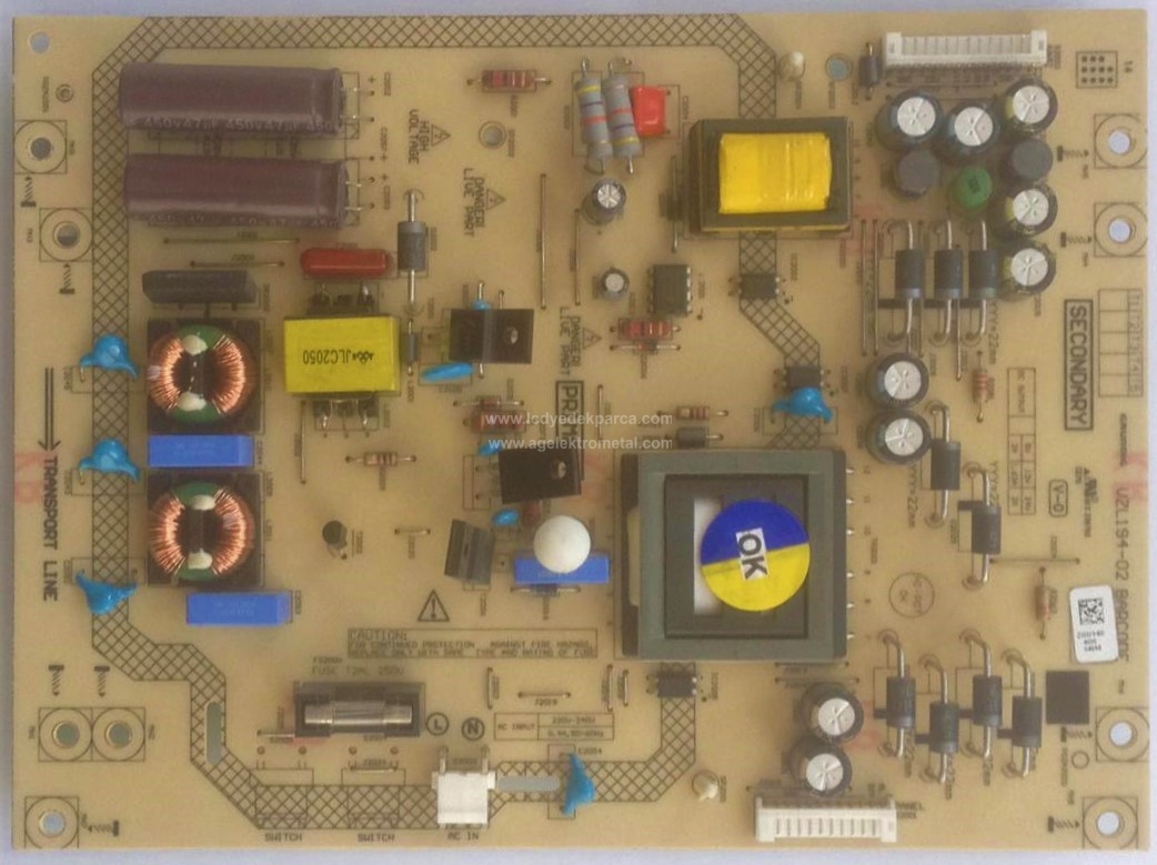 VZL194-02 , VZL194-04 , ZGU140 , A32-LB-5313 , LTA320AP33 , LC320DXN , Power Board , Besleme Kartı , PSU