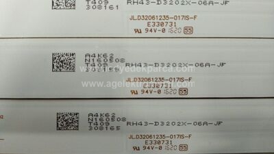 YUMATU , JL.D32061235-017HS-F , 3 ADET LED ÇUBUK