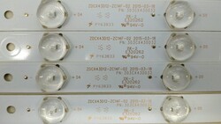 ZDCX43D12-ZC14F-01 , ZDCX43D12-ZC14F-02 , 303CX430032 , CX430M02 , SANYO , CX430DLEDM , 4 ADET LED ÇUBUK - 2