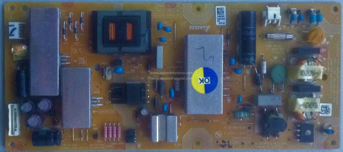 ZHW910R , DPS-101EP A , 2950336903 , ARÇELİK , 057D40-A27 , AL40L54314B , 057D40-A89 , AL40L55314B , 40LB5533 , Power Board , Besleme Kartı , PSU