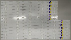ARÇELİK BEKO - ZRV60600-AA , ZNL60600-AC , IC-B-HWCR49D640R , IC-B-HWCR49D640L , ARÇELİK , A49L55314B2 , 49VLE5537 , B49L 6652 5B , A49L 5740 4W , 12 ADET LED ÇUBUK