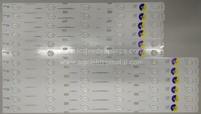 ZRV60600-AA , ZNL60600-AC , IC-B-HWCR49D640R , IC-B-HWCR49D640L , ARÇELİK , A49L55314B2 , 49VLE5537 , B49L 6652 5B , A49L 5740 4W , 12 ADET LED ÇUBUK